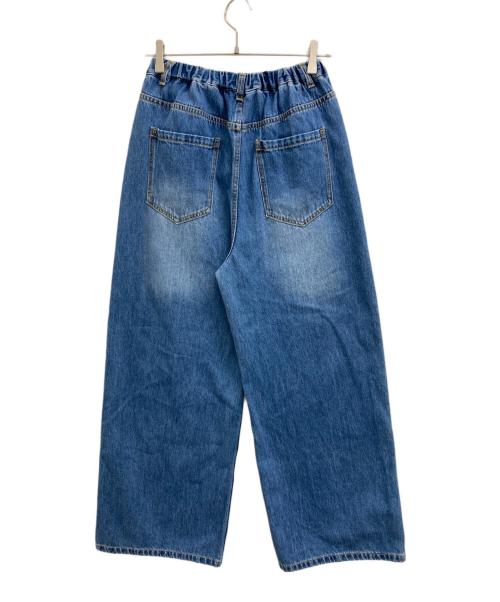 emmi atelier（エミアトリエ）emmi atelier (エミアトリエ) イージールーズデニムパンツ インディゴ サイズ:1の古着・服飾アイテム