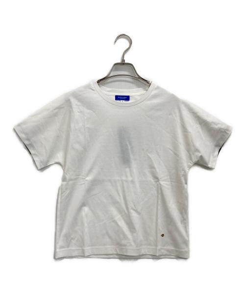 BLUE LABEL CRESTBRIDGE（ブルーレーベルクレストブリッジ）BLUE LABEL CRESTBRIDGE (ブルーレーベルクレストブリッジ) Tシャツ ホワイト サイズ:38 未使用品の古着・服飾アイテム