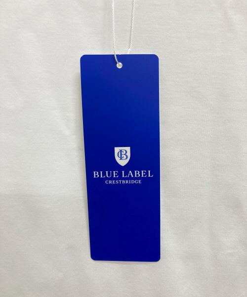 BLUE LABEL CRESTBRIDGE（ブルーレーベルクレストブリッジ）BLUE LABEL CRESTBRIDGE (ブルーレーベルクレストブリッジ) Tシャツ ホワイト サイズ:38 未使用品の古着・服飾アイテム