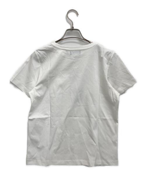 BLUE LABEL CRESTBRIDGE（ブルーレーベルクレストブリッジ）BLUE LABEL CRESTBRIDGE (ブルーレーベルクレストブリッジ) Tシャツ ホワイト サイズ:38 未使用品の古着・服飾アイテム