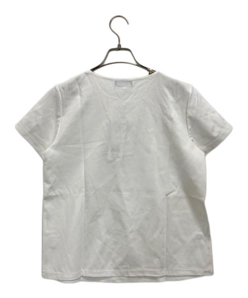 BLUE LABEL CRESTBRIDGE（ブルーレーベルクレストブリッジ）BLUE LABEL CRESTBRIDGE (ブルーレーベルクレストブリッジ) Tシャツ ホワイト サイズ:38 未使用品の古着・服飾アイテム