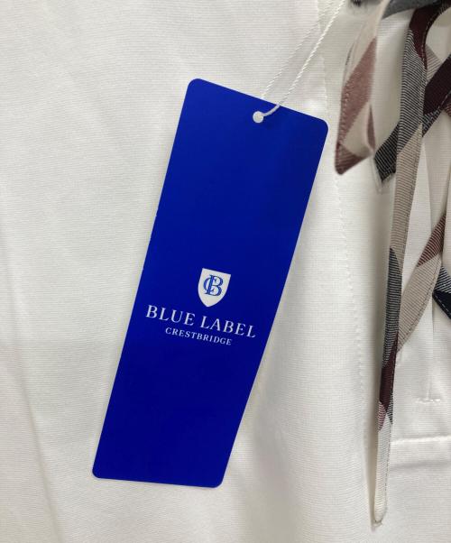 BLUE LABEL CRESTBRIDGE（ブルーレーベルクレストブリッジ）BLUE LABEL CRESTBRIDGE (ブルーレーベルクレストブリッジ) Tシャツ ホワイト サイズ:38 未使用品の古着・服飾アイテム