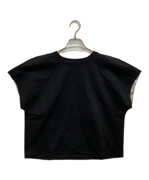 BLUE LABEL CRESTBRIDGE（ブルーレーベルクレストブリッジ）BLUE LABEL CRESTBRIDGE (ブルーレーベルクレストブリッジ) Tシャツ ブラック サイズ:38 未使用品の古着・服飾アイテム