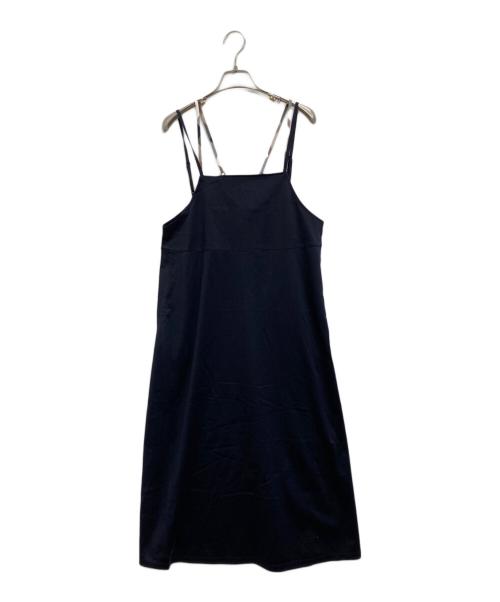 BLUE LABEL CRESTBRIDGE（ブルーレーベルクレストブリッジ）BLUE LABEL CRESTBRIDGE (ブルーレーベルクレストブリッジ) ワンピース ホワイト×ネイビー サイズ:36 未使用品の古着・服飾アイテム