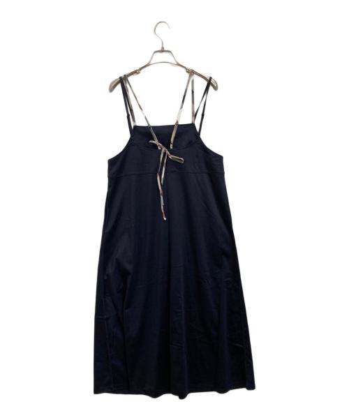 BLUE LABEL CRESTBRIDGE（ブルーレーベルクレストブリッジ）BLUE LABEL CRESTBRIDGE (ブルーレーベルクレストブリッジ) ワンピース ホワイト×ネイビー サイズ:36 未使用品の古着・服飾アイテム