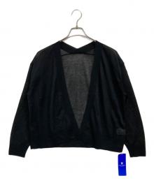 BLUE LABEL CRESTBRIDGE（ブルーレーベルクレストブリッジ）の古着「カーディガン」｜ブラック