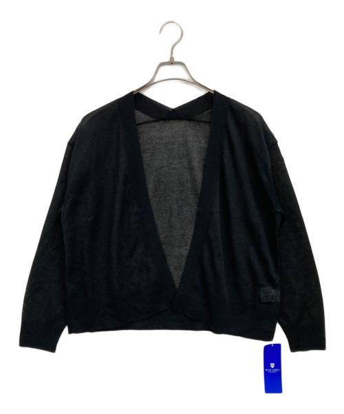 BLUE LABEL CRESTBRIDGE（ブルーレーベルクレストブリッジ）BLUE LABEL CRESTBRIDGE (ブルーレーベルクレストブリッジ) カーディガン ブラック サイズ:38 未使用品の古着・服飾アイテム