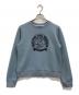 BLUE LABEL CRESTBRIDGE（ブルーレーベルクレストブリッジ）の古着「スウェット」｜スカイブルー