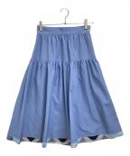 BLUE LABEL CRESTBRIDGEブルーレーベルクレストブリッジ）の古着「スカート」｜ベージュ