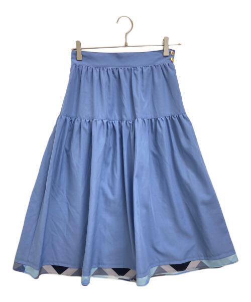 BLUE LABEL CRESTBRIDGE（ブルーレーベルクレストブリッジ）BLUE LABEL CRESTBRIDGE (ブルーレーベルクレストブリッジ) スカート ベージュ サイズ:36の古着・服飾アイテム