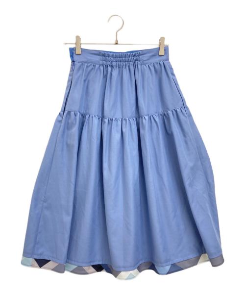 BLUE LABEL CRESTBRIDGE（ブルーレーベルクレストブリッジ）BLUE LABEL CRESTBRIDGE (ブルーレーベルクレストブリッジ) スカート ベージュ サイズ:36の古着・服飾アイテム