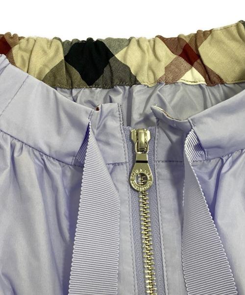 BLUE LABEL CRESTBRIDGE（ブルーレーベルクレストブリッジ）BLUE LABEL CRESTBRIDGE (ブルーレーベルクレストブリッジ) ブルゾン パープル サイズ:38の古着・服飾アイテム