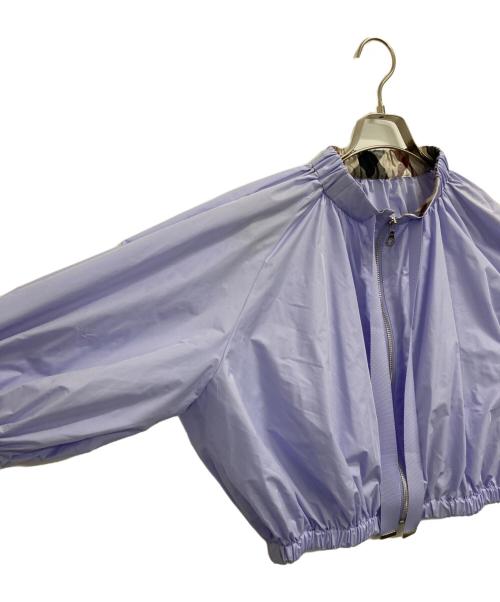 BLUE LABEL CRESTBRIDGE（ブルーレーベルクレストブリッジ）BLUE LABEL CRESTBRIDGE (ブルーレーベルクレストブリッジ) ブルゾン パープル サイズ:38の古着・服飾アイテム