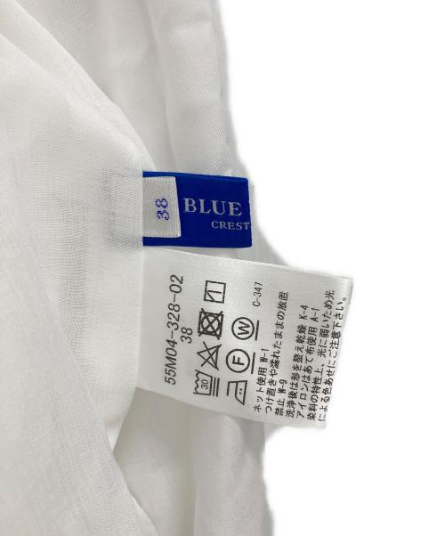 BLUE LABEL CRESTBRIDGE（ブルーレーベルクレストブリッジ）BLUE LABEL CRESTBRIDGE (ブルーレーベルクレストブリッジ) カットソー ホワイト サイズ:38の古着・服飾アイテム