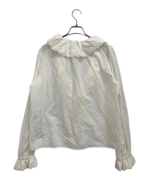 Saint Laurent Paris（サンローランパリ）Saint Laurent Paris (サンローランパリ) ブラウス ホワイト サイズ:36の古着・服飾アイテム