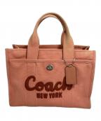COACHコーチ）の古着「バッグ」｜ピンク