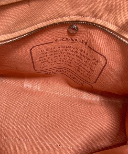 COACH（コーチ）COACH (コーチ) バッグ ピンクの古着・服飾アイテム