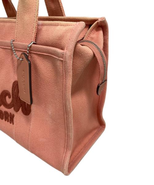COACH（コーチ）COACH (コーチ) バッグ ピンクの古着・服飾アイテム