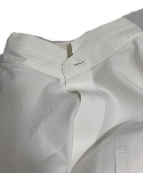 ISSEY MIYAKE（イッセイミヤケ）ISSEY MIYAKE (イッセイミヤケ) Stand Collar Wide Shirt ホワイト サイズ:2の古着・服飾アイテム