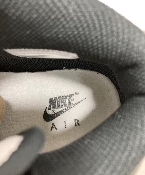 NIKE（ナイキ）NIKE (ナイキ) stussy (ステューシー) Air Force 1 Mid Black and Light Bone ホワイト×ブラック サイズ:28.5 未使用品の古着・服飾アイテム