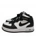 NIKE (ナイキ) stussy (ステューシー) Air Force 1 Mid Black and Light Bone ホワイト×ブラック サイズ:28.5 未使用品：22000円