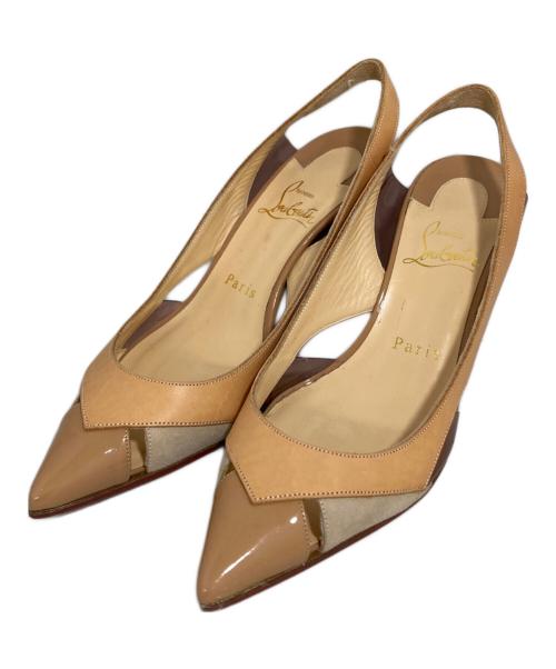 Christian Louboutin（クリスチャン・ルブタン）Christian Louboutin (クリスチャン・ルブタン) パンプス ブラウン サイズ:36の古着・服飾アイテム