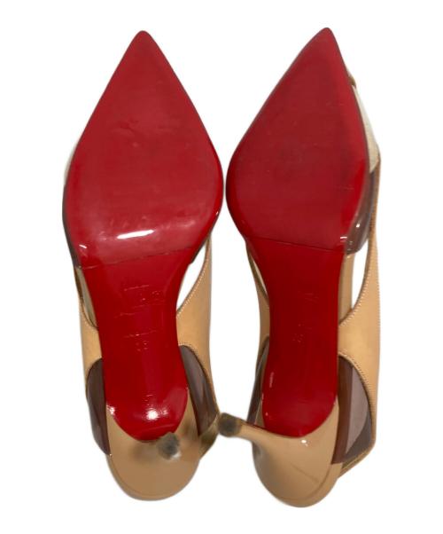 Christian Louboutin（クリスチャン・ルブタン）Christian Louboutin (クリスチャン・ルブタン) パンプス ブラウン サイズ:36の古着・服飾アイテム