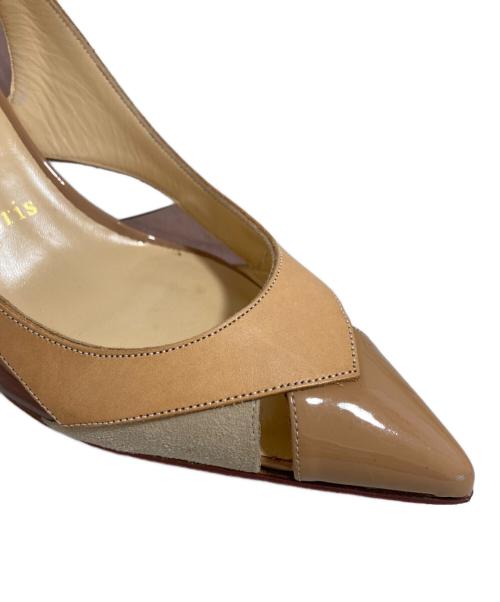 Christian Louboutin（クリスチャン・ルブタン）Christian Louboutin (クリスチャン・ルブタン) パンプス ブラウン サイズ:36の古着・服飾アイテム