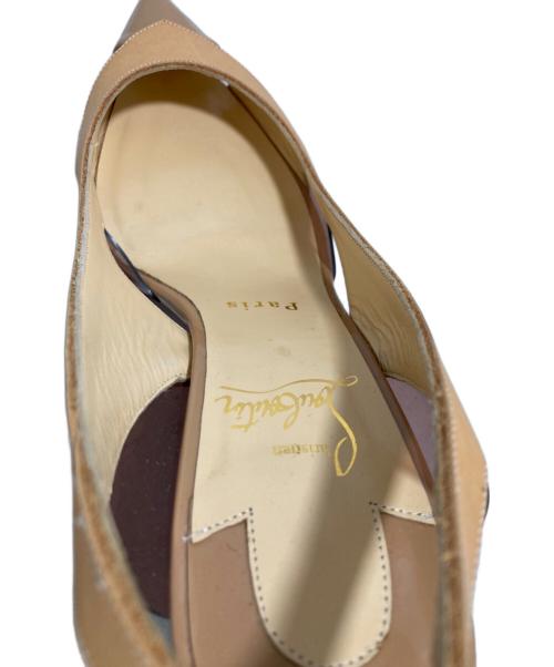 Christian Louboutin（クリスチャン・ルブタン）Christian Louboutin (クリスチャン・ルブタン) パンプス ブラウン サイズ:36の古着・服飾アイテム