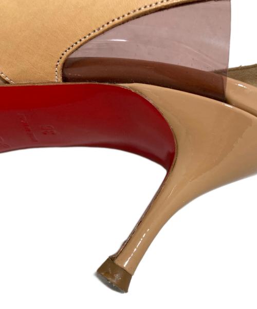Christian Louboutin（クリスチャン・ルブタン）Christian Louboutin (クリスチャン・ルブタン) パンプス ブラウン サイズ:36の古着・服飾アイテム