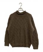 DRIES VAN NOTENドリスヴァンノッテン）の古着「タートルネックニット」｜ブラウン