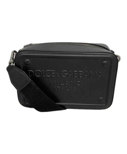 DOLCE & GABBANA（ドルチェ＆ガッバーナ）DOLCE & GABBANA (ドルチェ＆ガッバーナ) ショルダーバッグ ブラックの古着・服飾アイテム