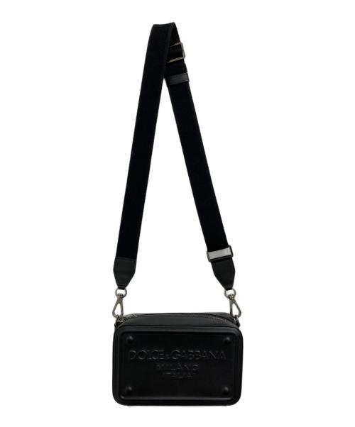 DOLCE & GABBANA（ドルチェ＆ガッバーナ）DOLCE & GABBANA (ドルチェ＆ガッバーナ) ショルダーバッグ ブラックの古着・服飾アイテム