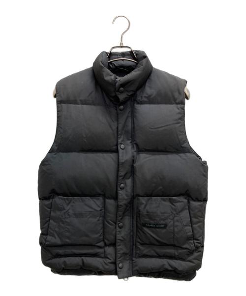 CANADA GOOSE（カナダグース）CANADA GOOSE (カナダグース) WINDSOR ダウンベスト ブラック サイズ:Mの古着・服飾アイテム