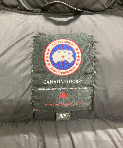 CANADA GOOSE（カナダグース）CANADA GOOSE (カナダグース) WINDSOR ダウンベスト ブラック サイズ:Mの古着・服飾アイテム