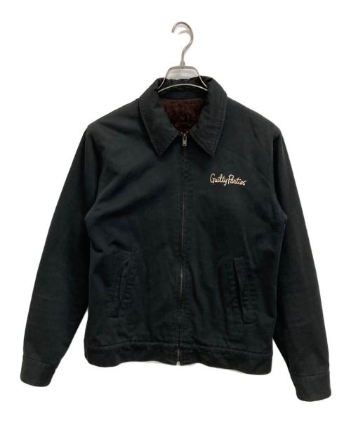 WACKO MARIA（ワコマリア）WACKO MARIA (ワコマリア) 刺繍ジャケット ブラック サイズ:Mの古着・服飾アイテム