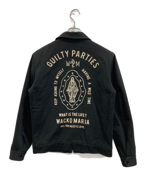 WACKO MARIA（ワコマリア）WACKO MARIA (ワコマリア) 刺繍ジャケット ブラック サイズ:Mの古着・服飾アイテム