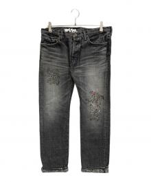 PAUL SMITH（ポールスミス）の古着「デニムパンツ」｜ブラック