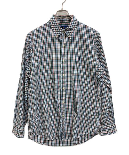 POLO RALPH LAUREN（ポロ・ラルフローレン）POLO RALPH LAUREN (ポロ・ラルフローレン) チェックシャツ グリーン サイズ:Mの古着・服飾アイテム