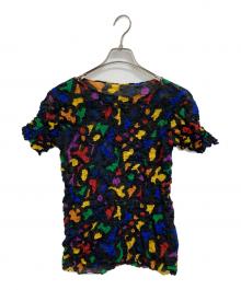 isseimiyake fete（イッセイミヤケフェット）の古着「半袖カットソー」｜ブラック