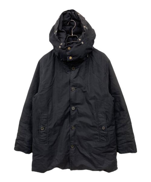 MONCLER（モンクレール）MONCLER (モンクレール) ダウンコート ブラック サイズ:2の古着・服飾アイテム