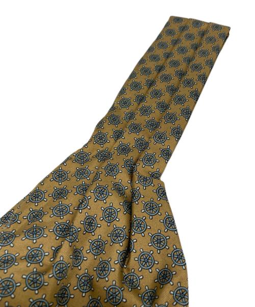 HERMES（エルメス）HERMES (エルメス) ボウタイスカーフ オリーブの古着・服飾アイテム