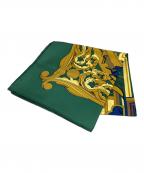 HERMESエルメス）の古着「スカーフ」｜グリーン