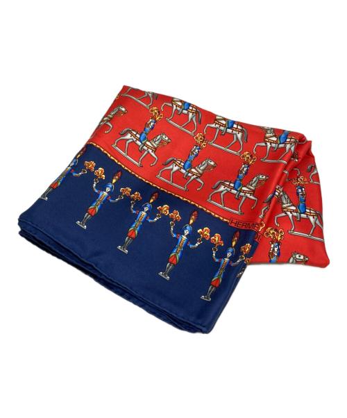 HERMES（エルメス）HERMES (エルメス) カレ90 レッドの古着・服飾アイテム