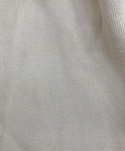 BORDERS at BALCONY（ボーダーズアットバルコニー）BORDERS AT BALCONY (ボーダーズアットバルコニー) PEARL TOP ベージュ サイズ:36の古着・服飾アイテム