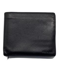 中古・古着通販】PRADA (プラダ) ナイロン巾着ポーチ ブラック
