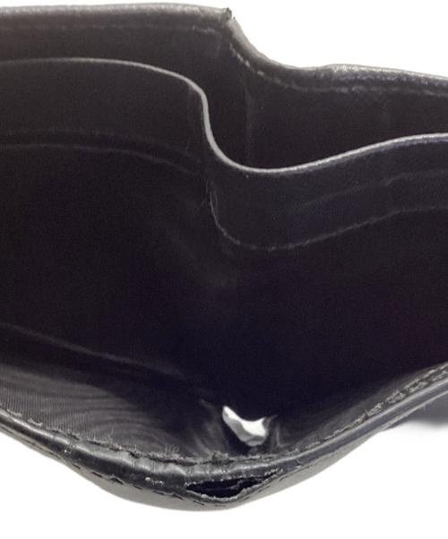 PRADA（プラダ）PRADA (プラダ) 2つ折り財布 ブラックの古着・服飾アイテム