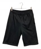 GUCCIグッチ）の古着「メッシュハーフパンツ」｜ブラック