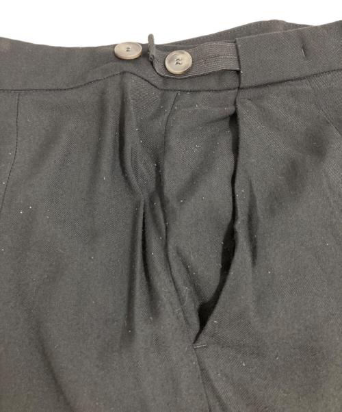 MM6 Maison Margiela（エムエムシックスメゾンマルジェラ）MM6 Maison Margiela (エムエムシックスメゾンマルジェラ) テーパードパンツ ブラック サイズ:W38の古着・服飾アイテム