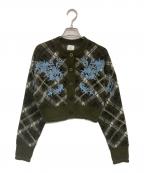 KEITA MARUYAMA×Lily Brownケイタマルヤマ×リリーブラウン）の古着「カーディガン」｜オリーブ